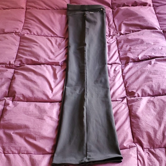 Vintage Brasil Sul gray yoga / jean pants & embossed tank S/M w long 33" inseam - Picture 8 of 8